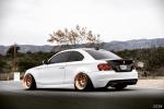 BMW M135i Alpine White on CCW Wheels 2018 года